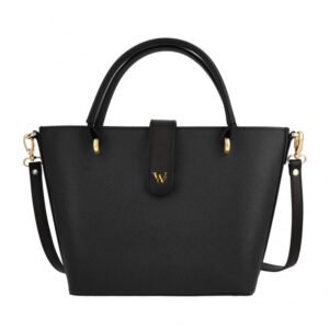 Black Leather Bag - 05