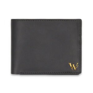 Black Leather Wallet - 02