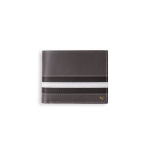 Dark Brown Leather Wallet - 08