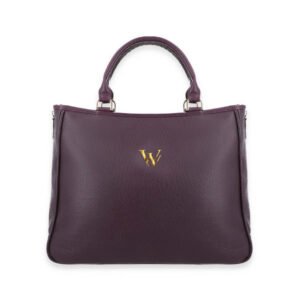 Purple Leather Bag - 10