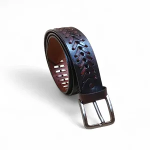 Vintage Dark Brown Belt - 06