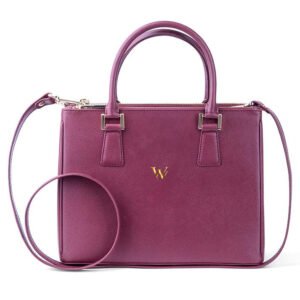 Pink Leather Bag - 07